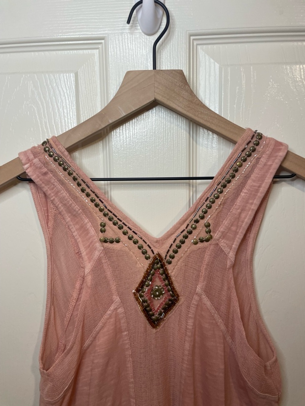 Free People Focus On Center Tank Top Boho Revival Size Small - Picture 11 of 12
